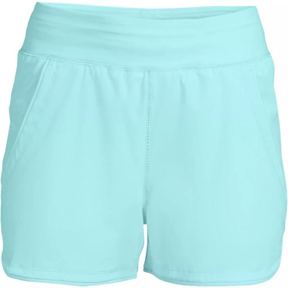 NWOT, SZ 8 LAND'S END Board Shorts, 3" inseam, Paradise Aqua